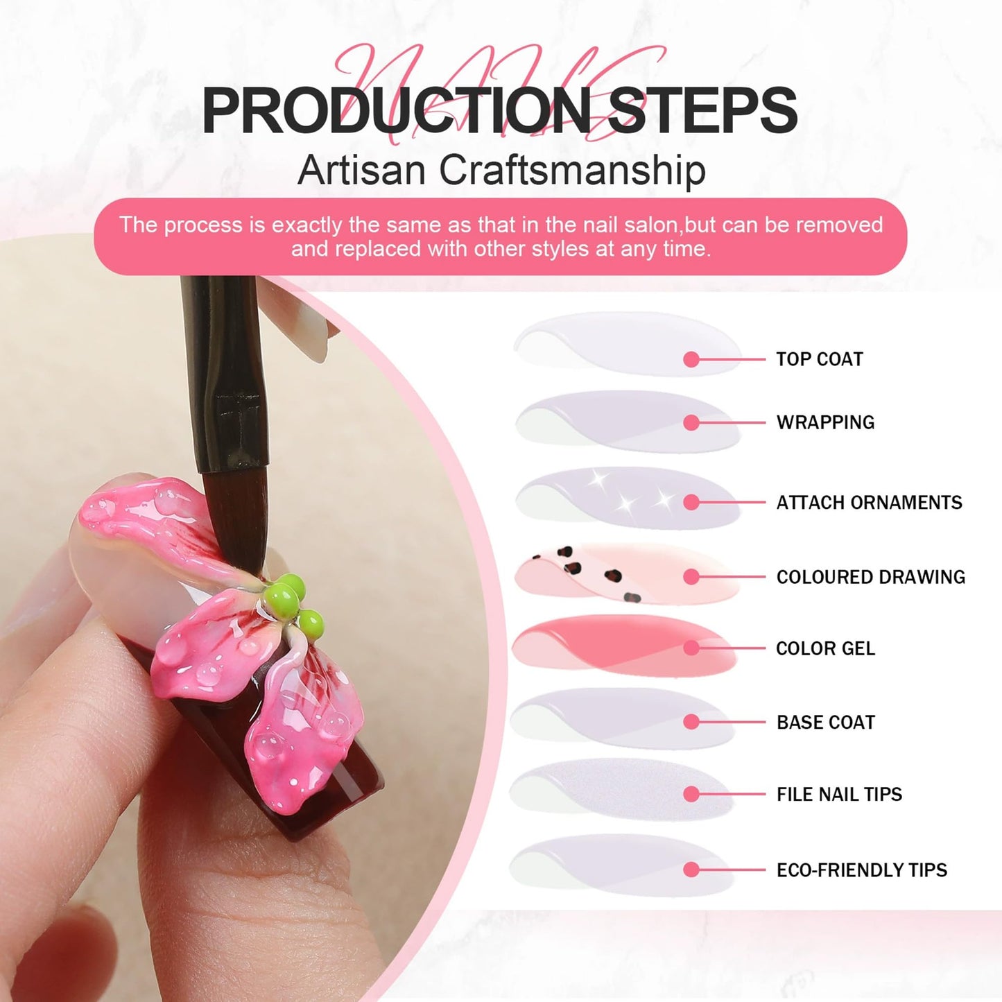 Green Long Press On Nails XL Handmade Curved Fake Nails with Cat-Eye Designs Long Nails Press ons Sparkly False Nails for Women Manicure 10Pcs(Size M)