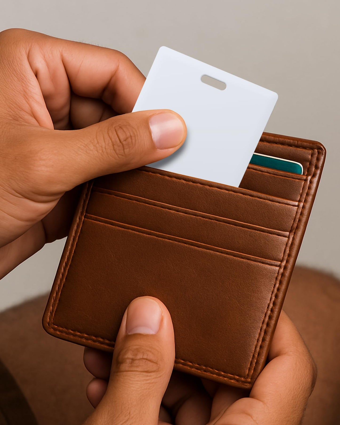Wallet Tracker:2026 Tracker Card for iPhone & Apple Find My - Card Locator (2-Pack) for Keys, Wallet, & Bags, Long-Lasting Battery, Lost Mode & Alerts