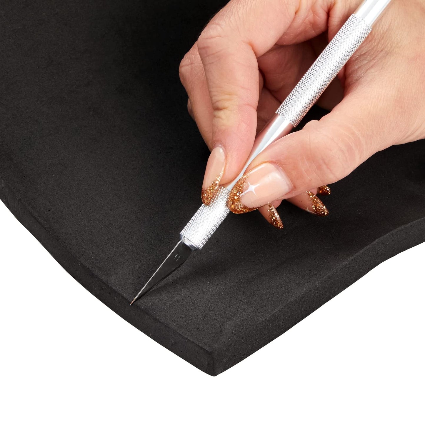 Bright Creations EVA Foam Sheet - Easy-to-Cut Customization & Cosplay Padding - 100 Kg/m3 High-Density Craft Foam - 10mm Thickness, 14 x 39 In
