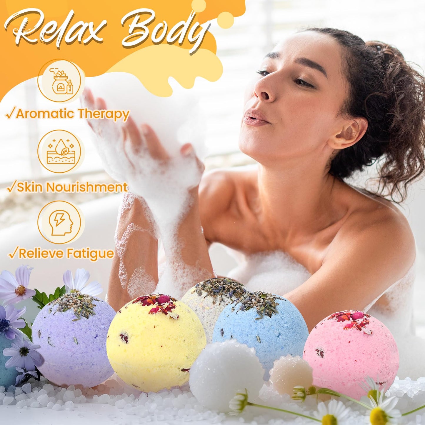 JUYRLE Bath Bomb Making Kit- DIY Bath Bomb Kit for Women, Make Your Own Bath Bombs, Bath Bomb Craft Kits with Bath Bomb Molds, Soap Making Kits, Bath Bomb Making Supplies Gifts for Girls Women