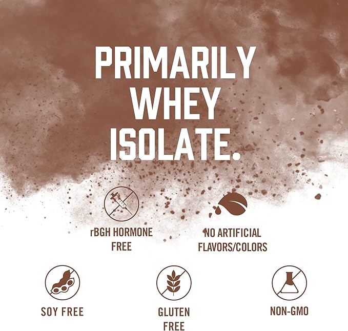 BioSteel Sports Chocolate 100% Whey Protein Powder Supplement, rBGH Hormone Free & Non-GMO Post Workout Formula, 25 Servings, 25.5 Ounces Trusted by Pro Athletes, NSF for Sport