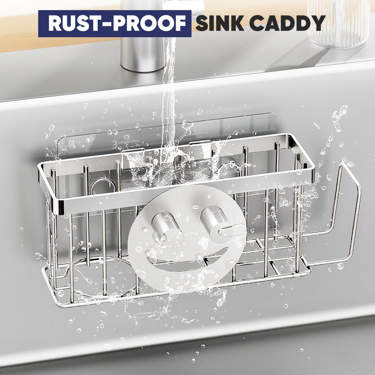 Sponge Holder for Kitchen Sink