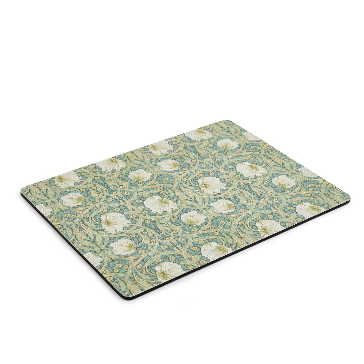 Pimpernel Morris & Co Privat Blue Placemats, Set of 4 - Heat-Safe Table Mats with Floral Design & Cork Backing for Dining Table Styling & Giftable Tableware for Special Occasions