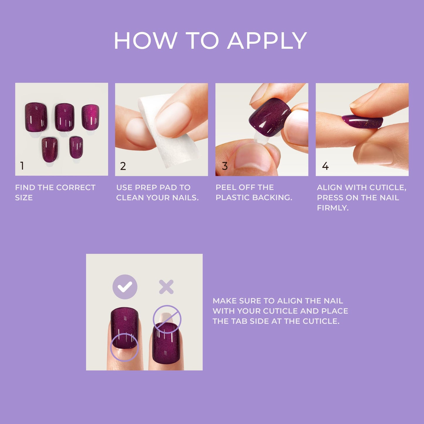 KISS imPRESS Valentine’s Day Press On Nails, ‘Full Heart’, Red, Short Squoval, No Glue Needed, Up to 10-Day Superior Hold, Includes 30 Fake Nails, Prep Pad, Mini Nail File & Manicure Stick