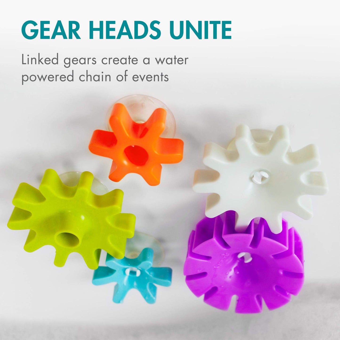 Boon Bundle Baby and Toddler Bath Toys - Includes Boon Pipes, Cogs, and Tubes Bathtub Toys - Toddler Sensory Toys - Multicolored - 13 Count - Ages 12 Months and Up