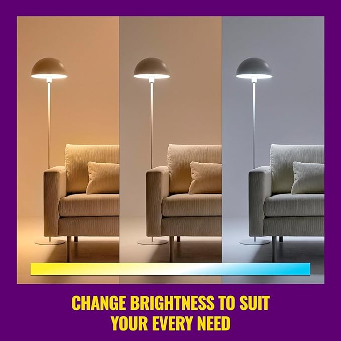 WiZ Connected Retrofit Downlight - 6 inch LED Recessed Light Fixture - Motion Activated Recessed Light - 750 Lumen - Connects to your Wi-Fi - Matter Compatible -1 Pack