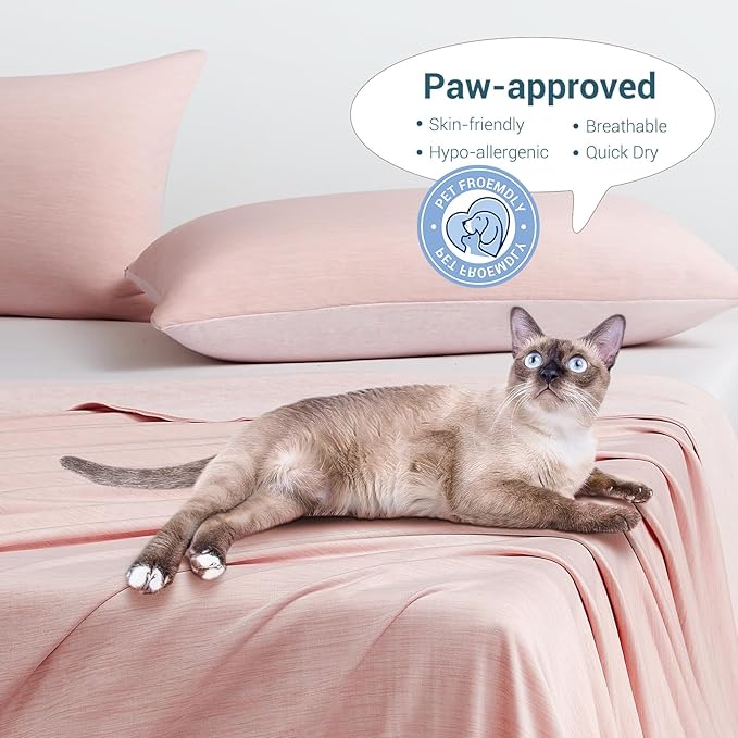 Elegear Revolutionary Cooling Blanket Throw Absorbs Heat to Keep Body Cool for Night Sweats, Arc-Chill 3.0 Cool Fiber Q-Max>0.5 for Hot Sleepers, Lightweight Summer Cold Blankets for Sleeping, Pink