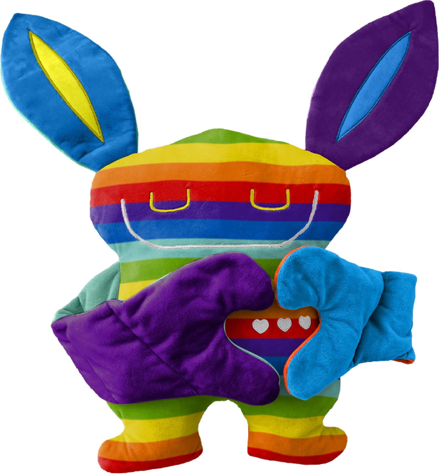 Bumpas Weighted Plush Toy - Calming Stuffed Animal, Realistic Hug, Machine Washable - Ages 3+
