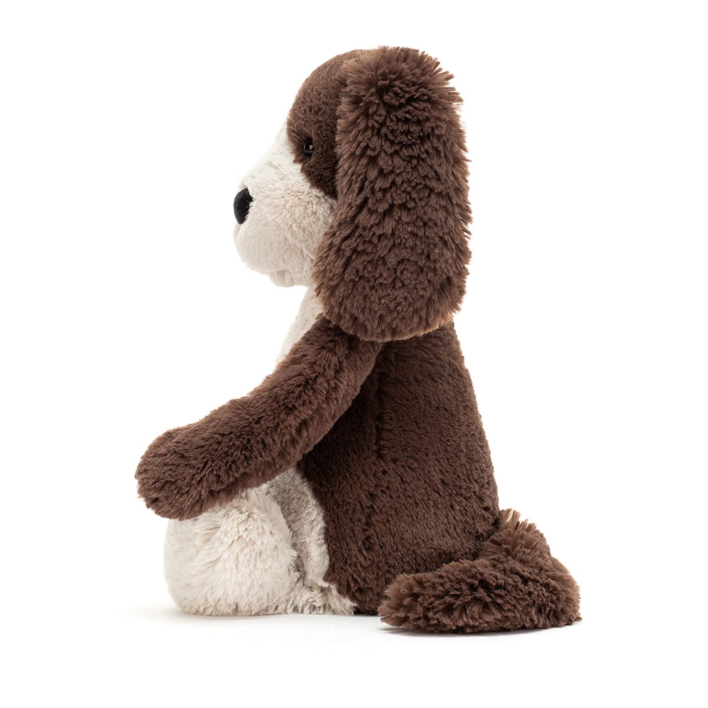 Jellycat Bashful Fudge Puppy Stuffed Animal, Medium 12” - Dogs & Puppies Plush Toy - Classic Children's Gift