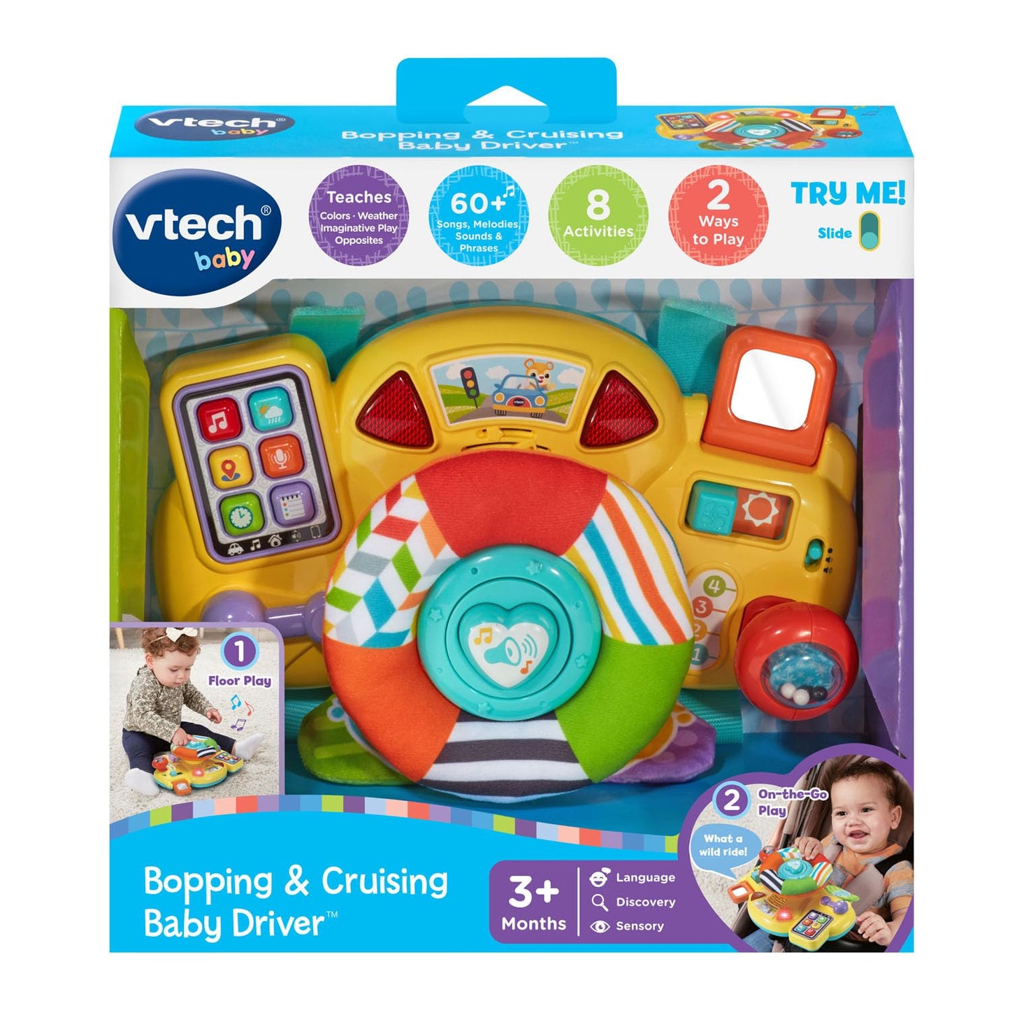 VTech Baby Bopping and Cruising Baby Driver