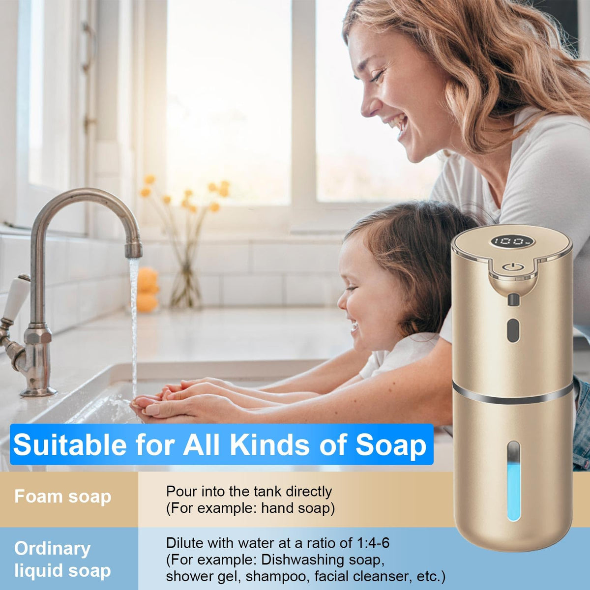 Automatic Foaming Soap Dispenser Touchless