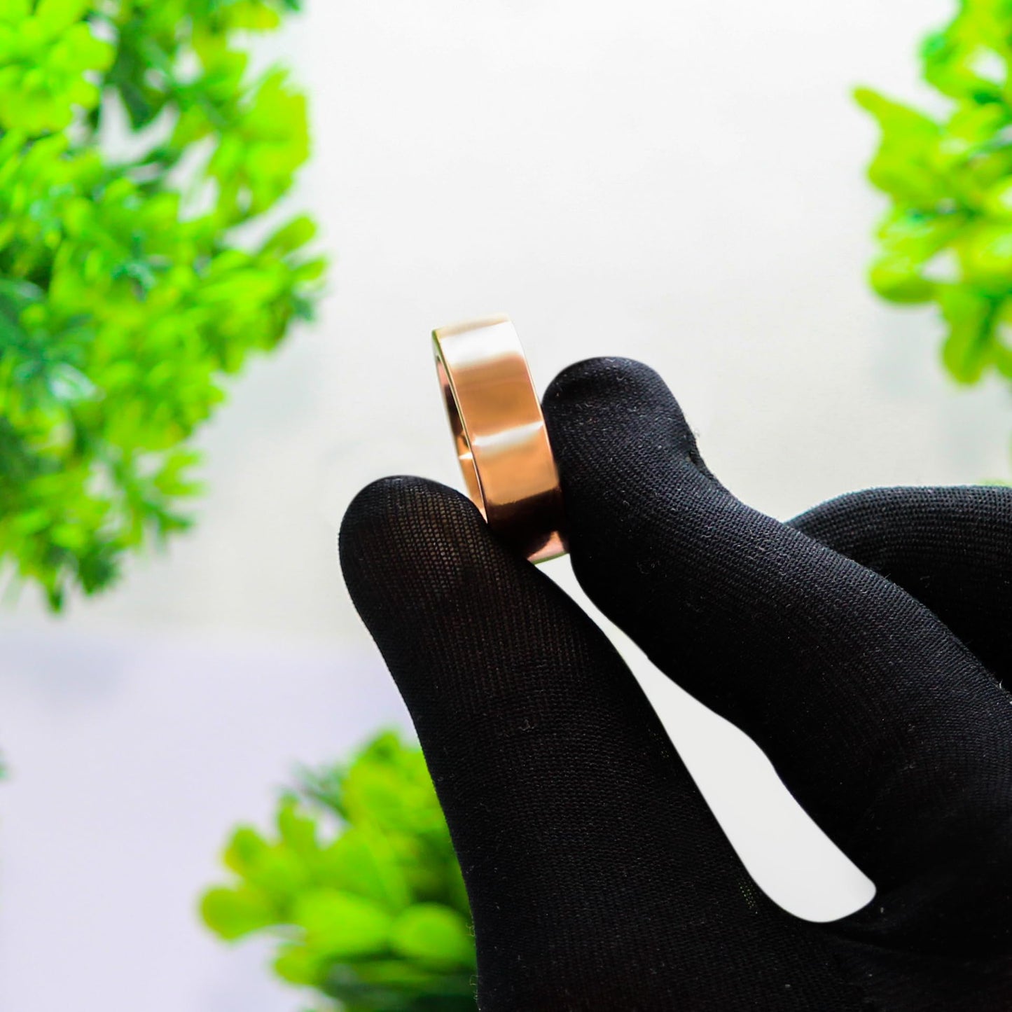 Krishnaa Jewels Pure Copper Handmade 2mm Heavy Thick Band Ring Ethnic Gift Jewelry for Men and Women (3)