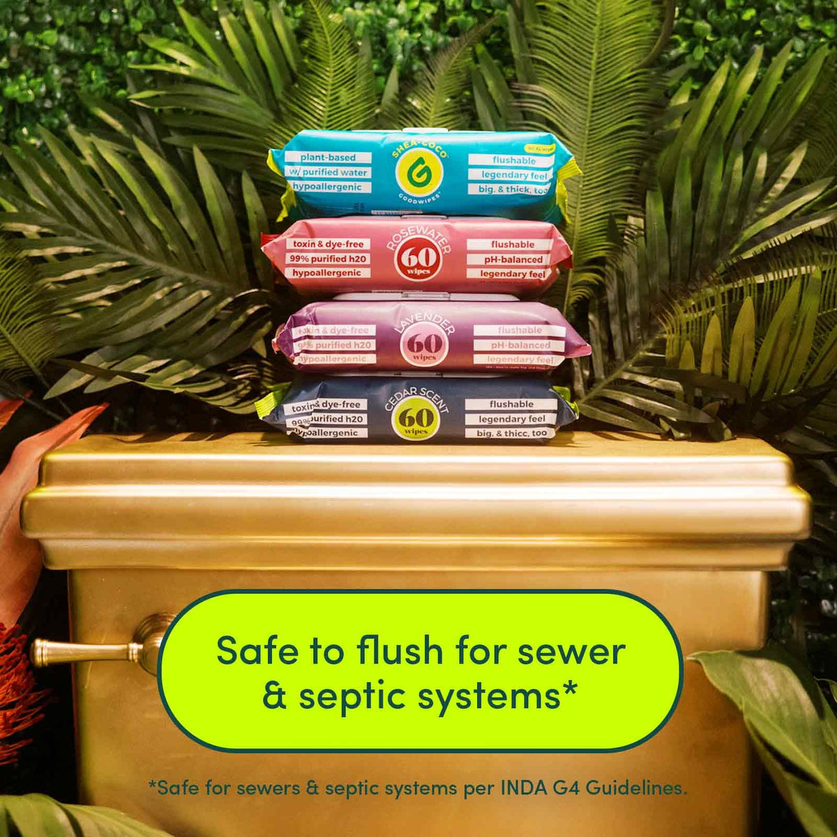 Flushable & Plant (60 Count)