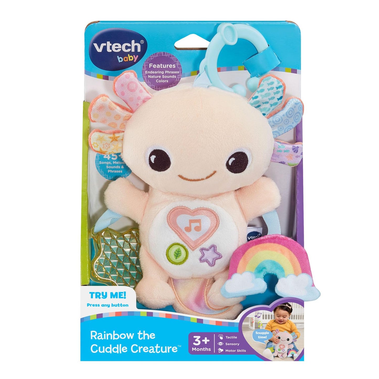 VTech Baby Rainbow the Cuddle Creature, Crib Hanging Toy