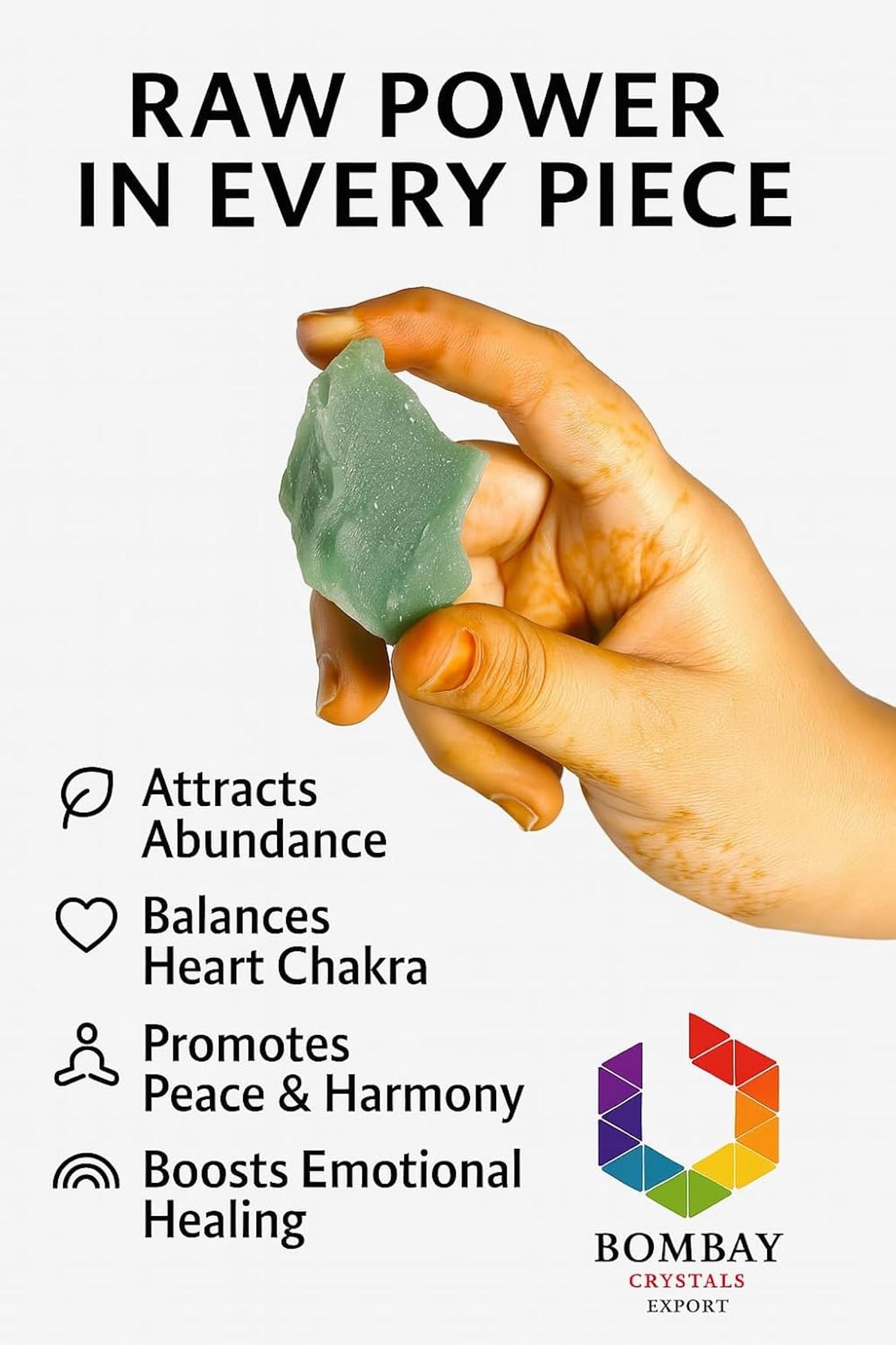 Healing Crystal Stones, 1.25-2.0" Large Reiki Healing Gemstones Natural Tumbled Polished Stones for Energy Witchcraft Therapy Meditation Pack 2 (Green Jade)