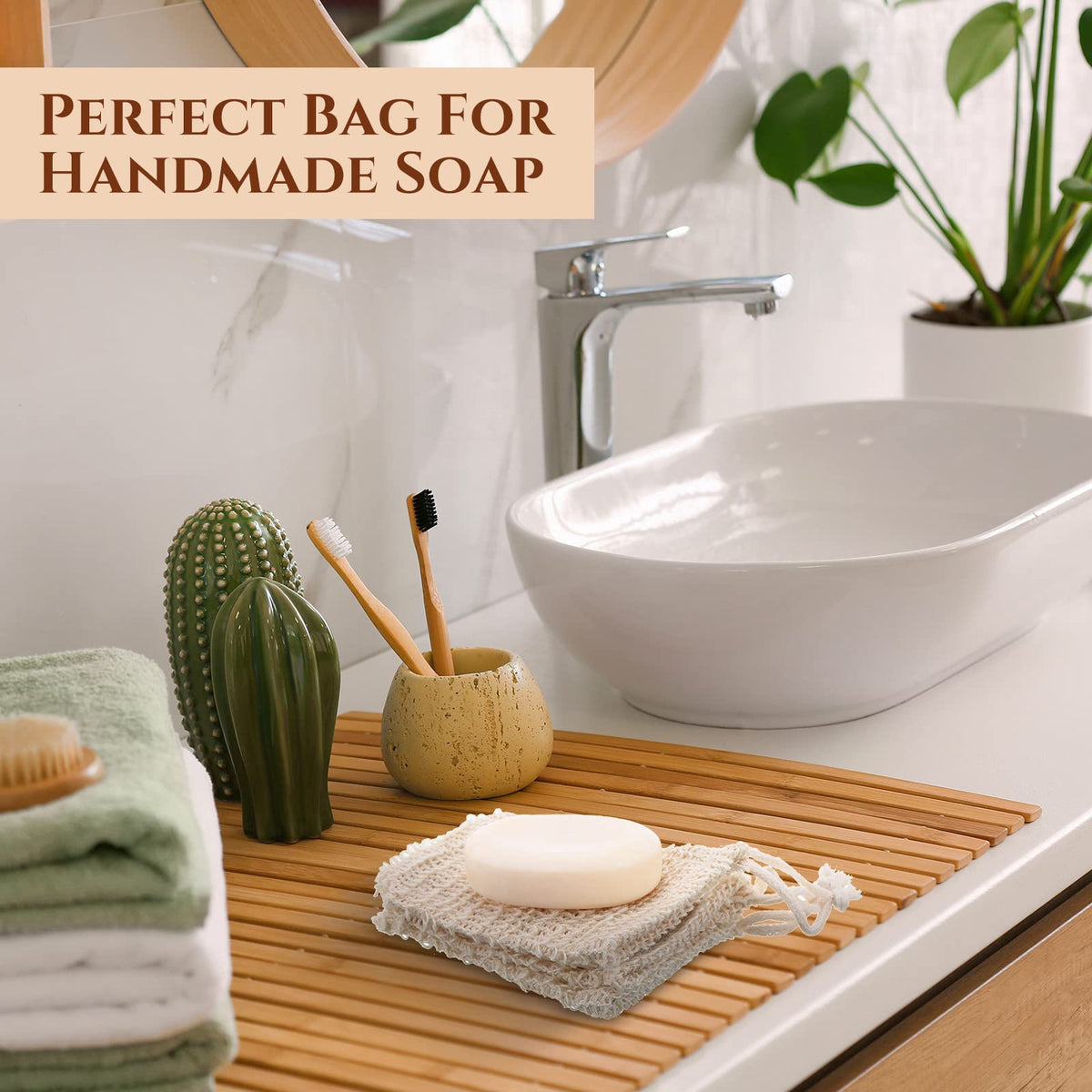 240 Pcs Soap Exfoliating Bag (240 Count)