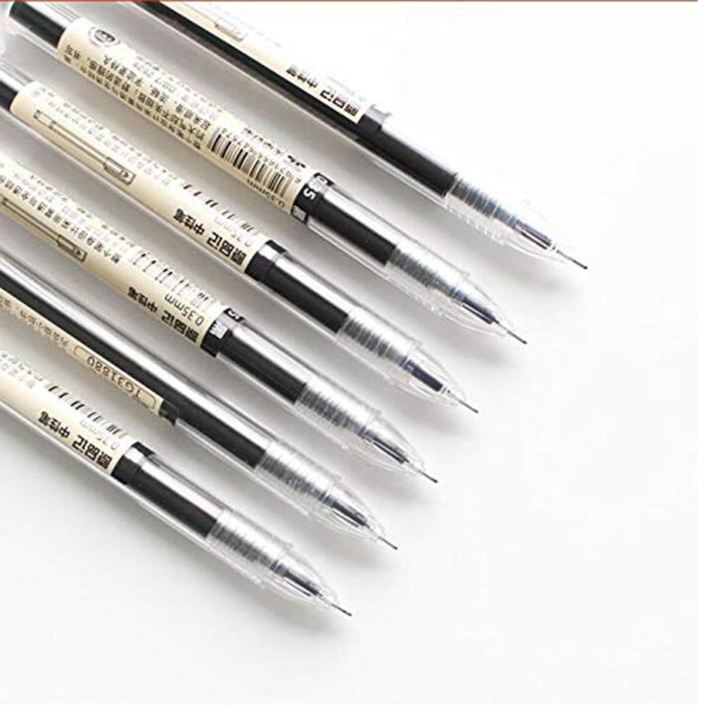 BEMLP Gel Ink Pen Japanese Style Liquid Ink Rollerball Pens Quick Drying 0.35mm Ultra Fine Point Ballpoint Maker Pen Premium for Office School Stationery Supply,12 Pcs/Set, Black