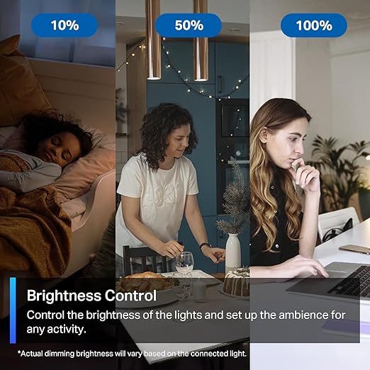 TP-Link Tapo Matter Smart Dimmer Switch: Voice Control w/Siri, Alexa & Google Assistant, UL Certified, Timer & Schedule, Easy Guided Install, Neutral Wire Required, Single Pole, Tapo S505D(2-Pack)