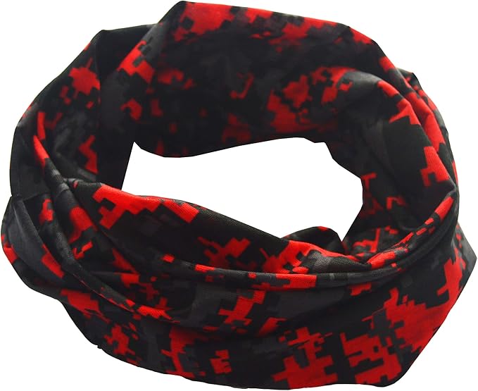 Obacle Neck Gaiter Face Mask Bandana for Dust Wind Sun Protection for Men Women
