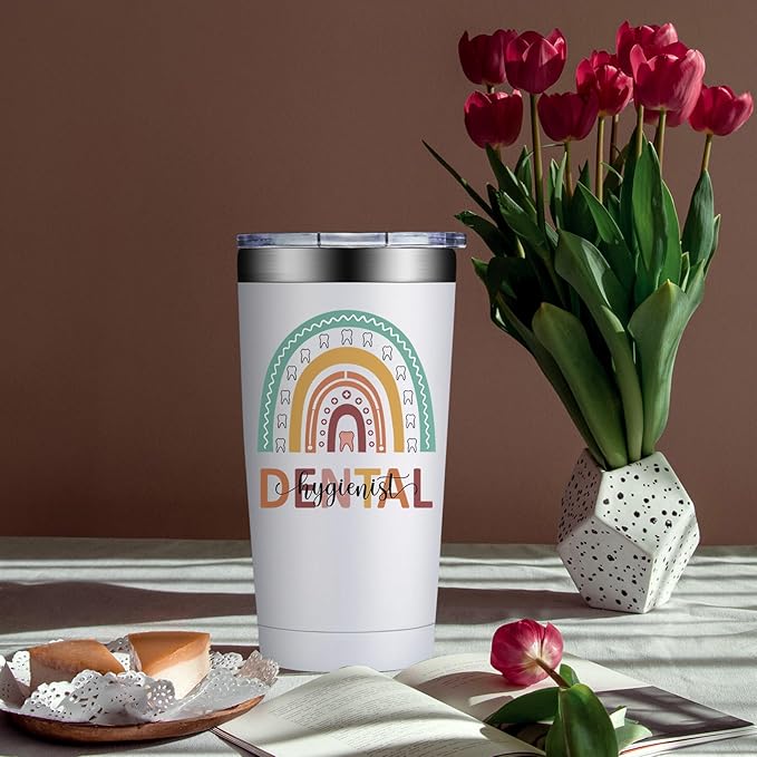Dental Hygienist Gifts for Women Men - Dental Hygienist Appreciation Gifts - Dentals Hygienists Accessories Week Christmas Gift - 20oz Tumbler