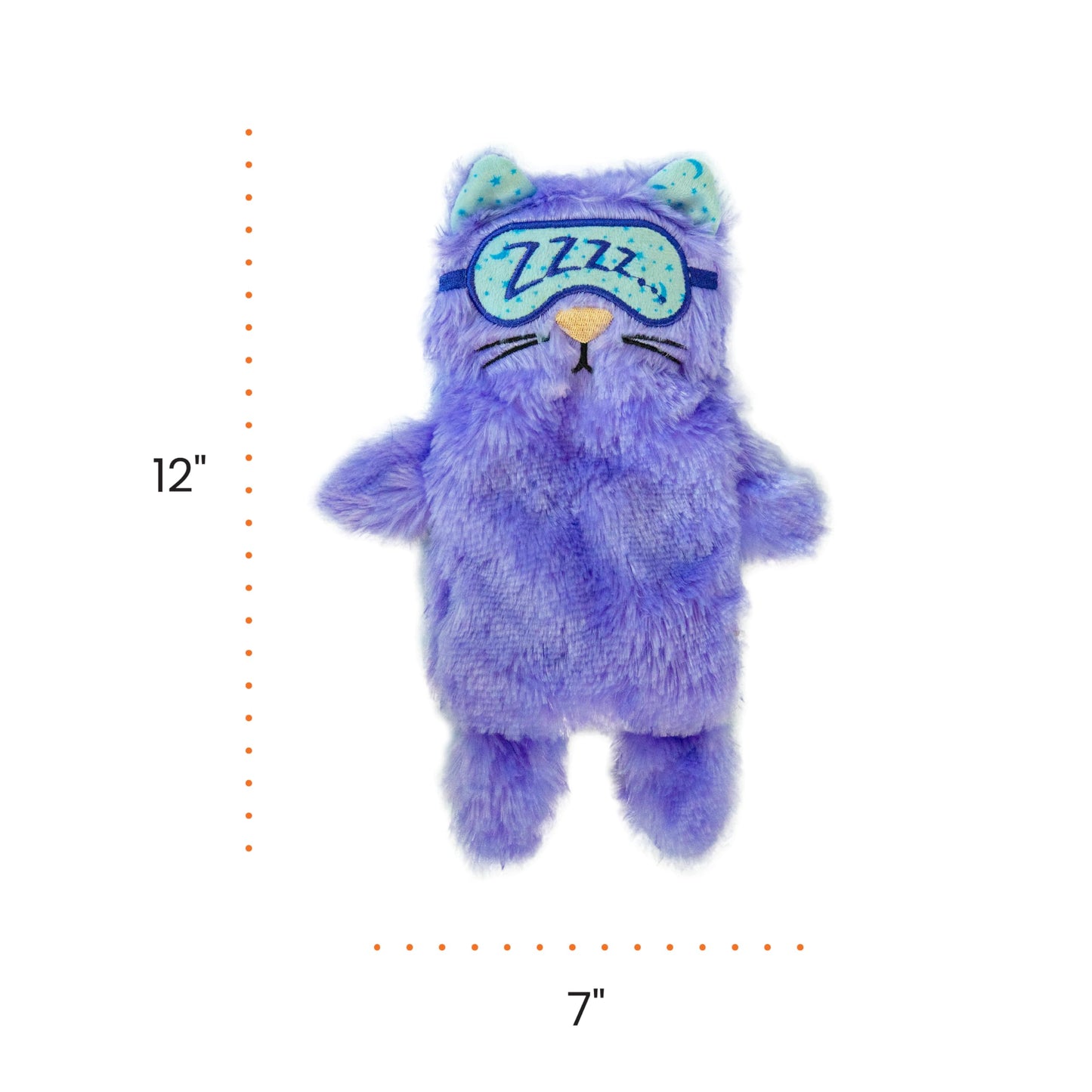 Catstages Purr Pillow Cat Toy – Plush Cat Toy with Touch-Activated Purr for Calming Cats & Kittens
