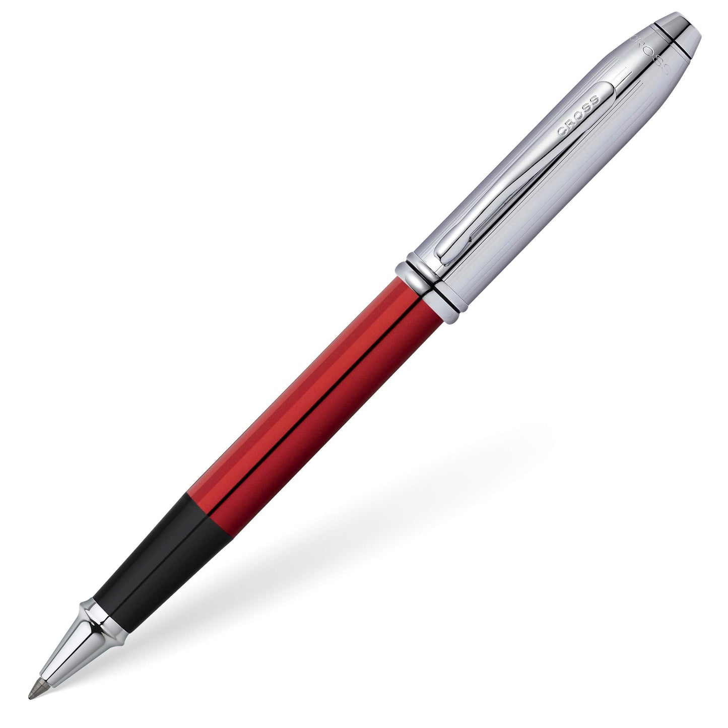 Cross Townsend Limited Edition Rollerball Pen - Red Chrome
