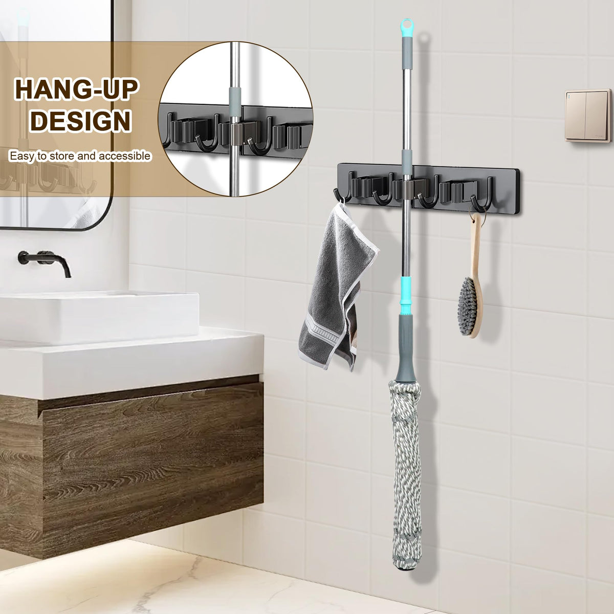 Self Wringing Mop Floor Cleaning Easy Squeeze Twist Mop