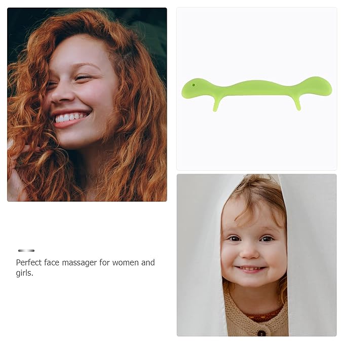 EXCEART Facial Exerciser Mouth Piece Facial Jaw Muscle Exerciser Angel Lift Mouth Exercise Device Face Flex Bands Smile Training for Face Slimmer