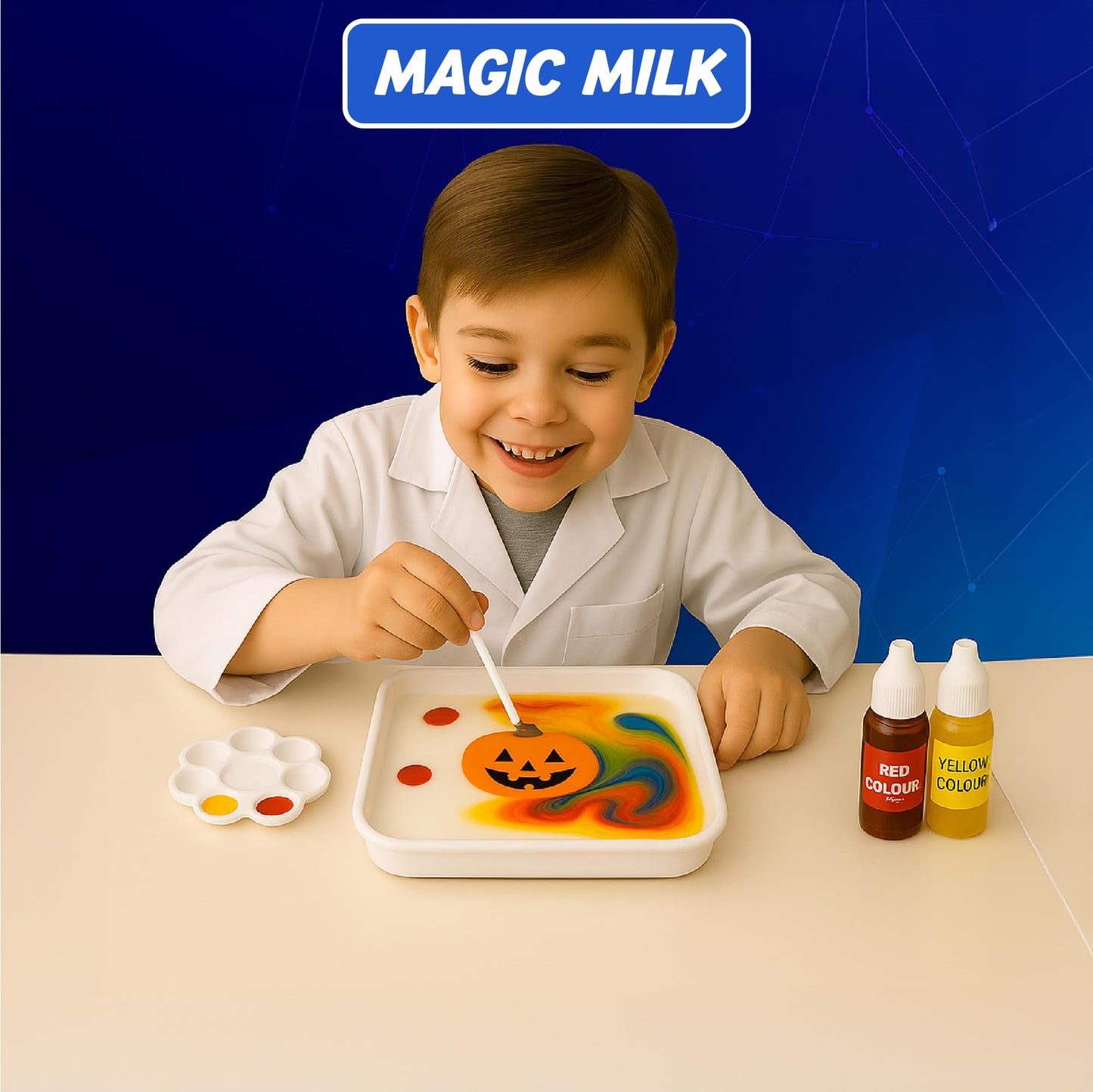 Junior Science Kit for Kids Age 4-14 | 50+ Stem Science Experiments | Educational Toy for Boys and Girls | Birthday Gift for Smart Kids- Curious Junior