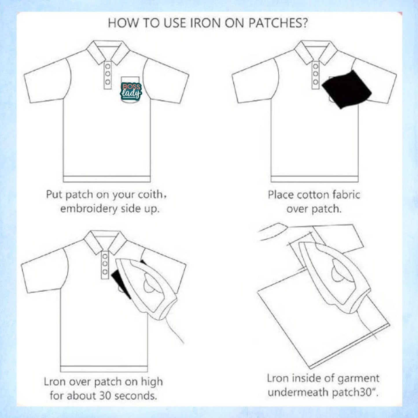 60pcs Random Assorted Styles Iron on Patches, Sew on Repair Embroidered Applique Patches for Hats, Jacket, Clothes, Backpacks – DIY Crafts Gift for Girl