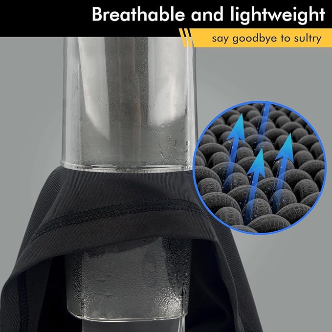 SUNLAND Breathable Gaiter Face Mask Neck Gaiter Scarf Dust Sun Protection Face Cover Windproof Ideal For Running Cycling