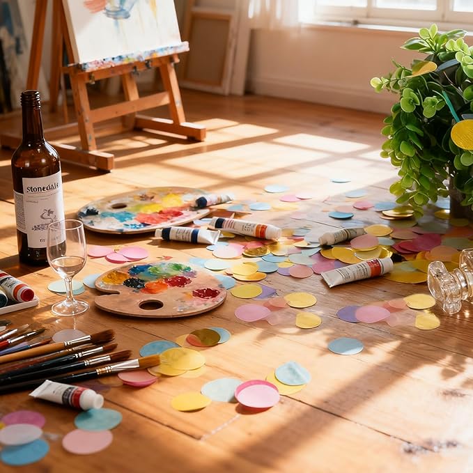 Multicolor Tissue Paper Confetti, 7,500 Pieces