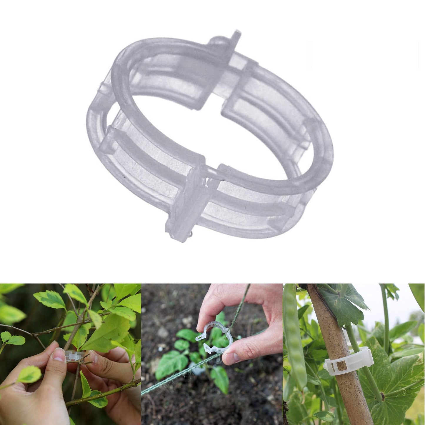 300 Pcs Tomato Clips, Garden Plant Clips for Support