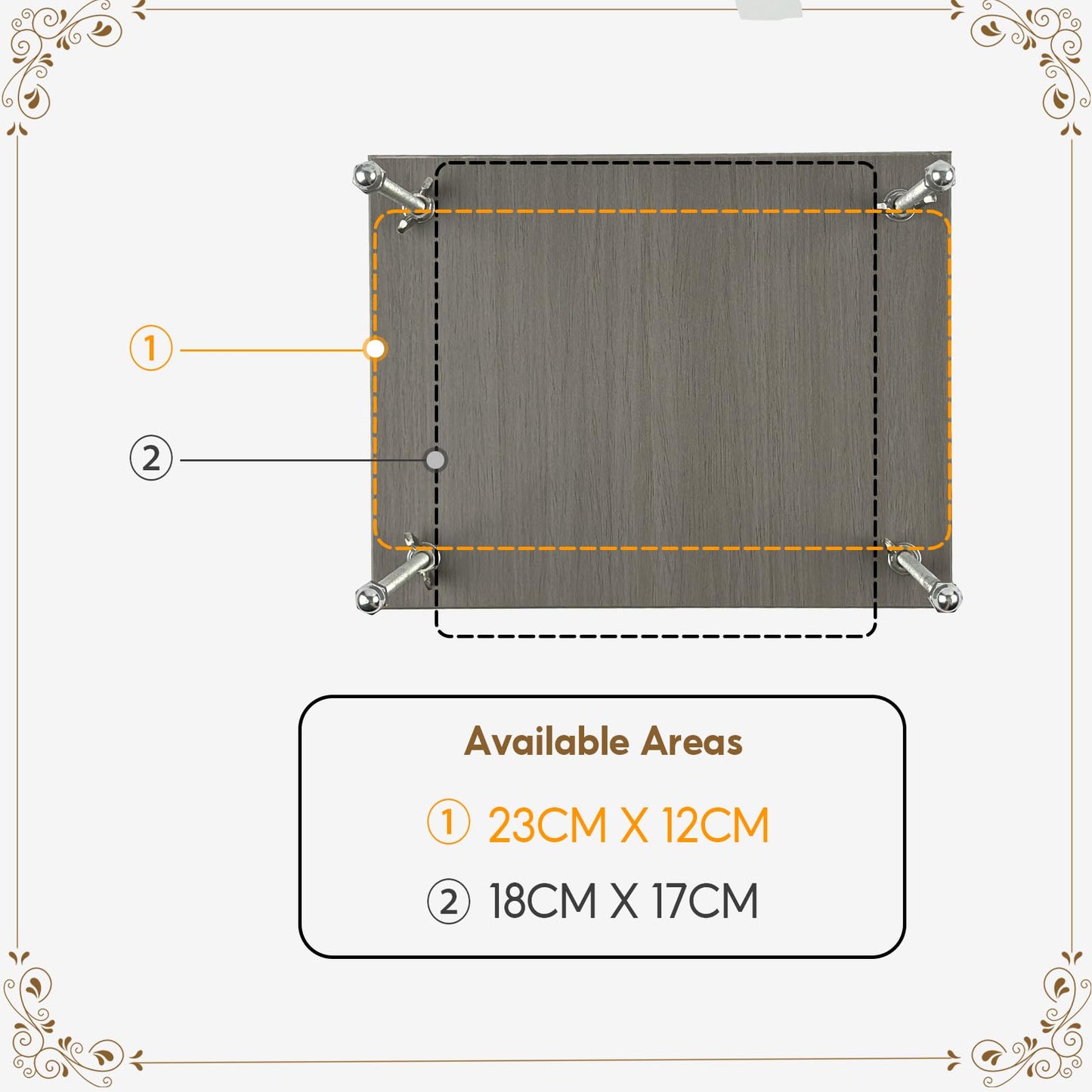 HEYUROP Book Press, Book Press Bookbinding, Paper Press, Book Binding Press, Portable Bookbinding Press for Handmade Bookbinding, Book Binding Clamp, Flower Press Kit 9.1 * 7.1 inch