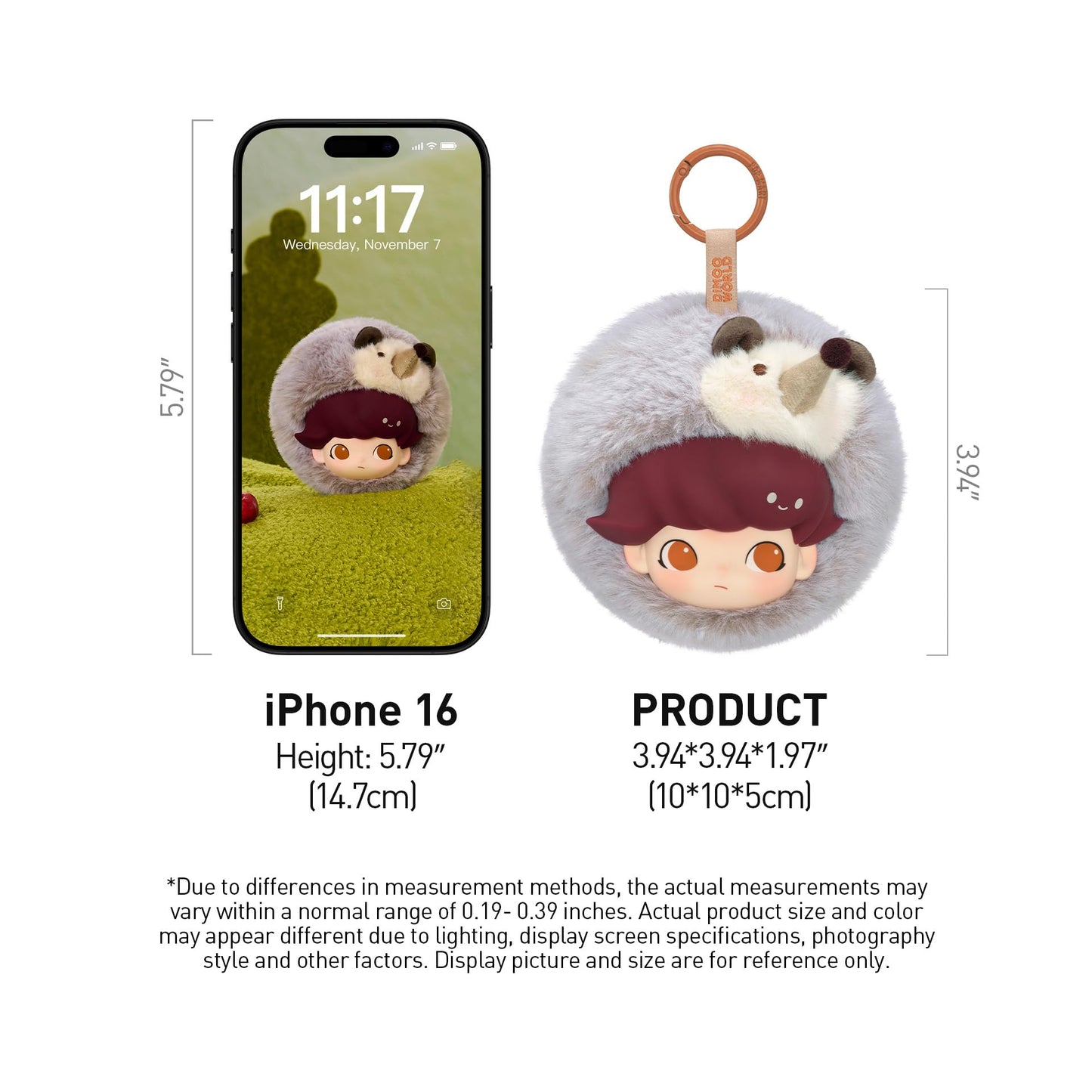 POP MART DIMOO The Secret Theatre Club Series - Earphone Case Blind Box Portable Earbuds Case for Apple, Samsung, JBL, Headphone Earbud Protective Carrying Case Bag-Single Box