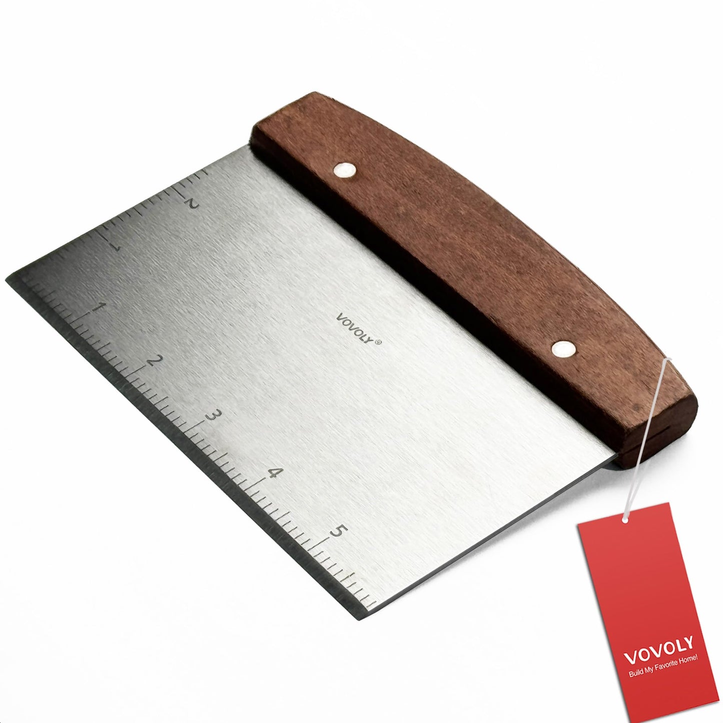 Metal Griddle Spatula Set and Bench Cutter & Chopper Bundle, Stainless Steel Utensils for Kitchen,