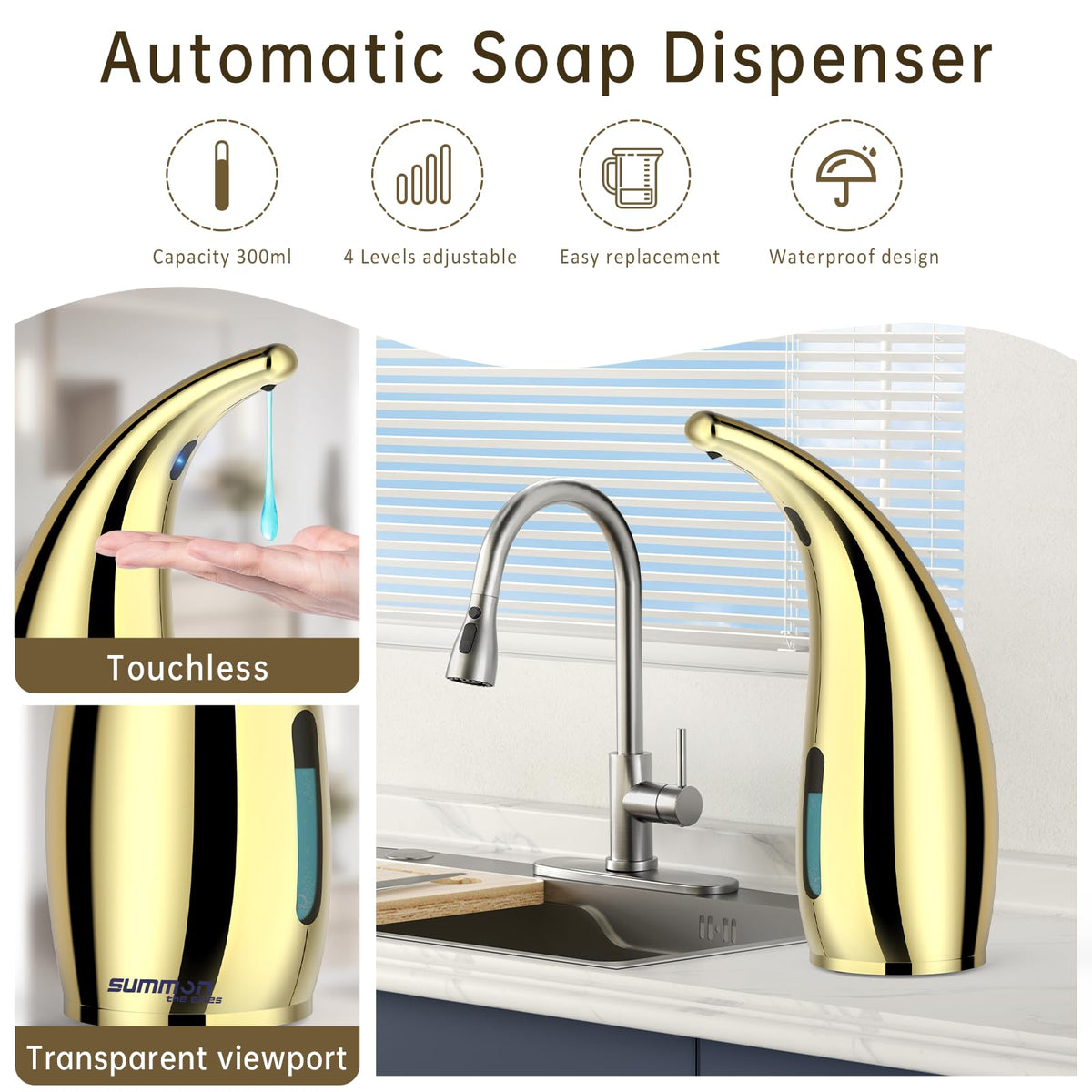 Automatic Liquid Soap Dispenser