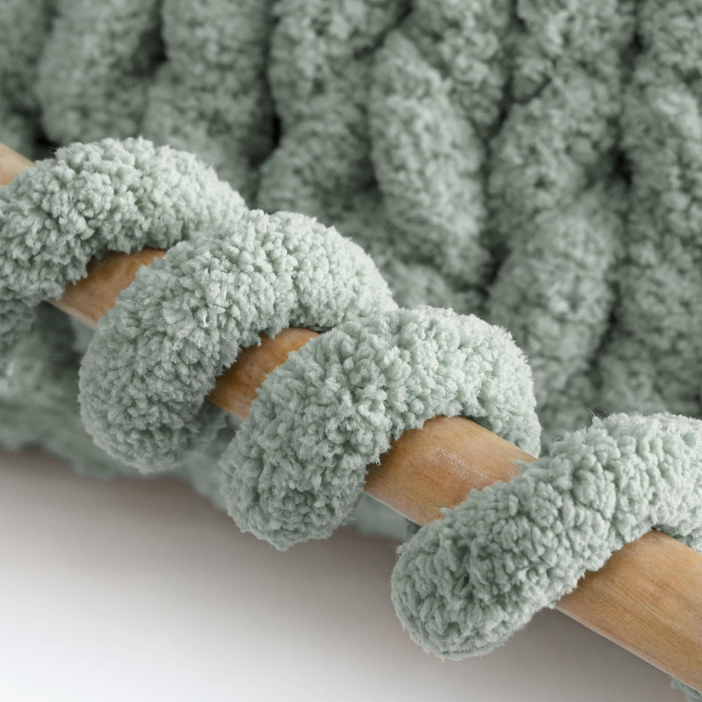 Jumbo Chenille Chunky Yarn for Crocheting - Super Bulky Fluffy Chunky Yarn for Hand Knitting - Extra Thick Soft Blanket Big Yarns 8 Jumbo Pack (27yds,8 oz Each Skein)