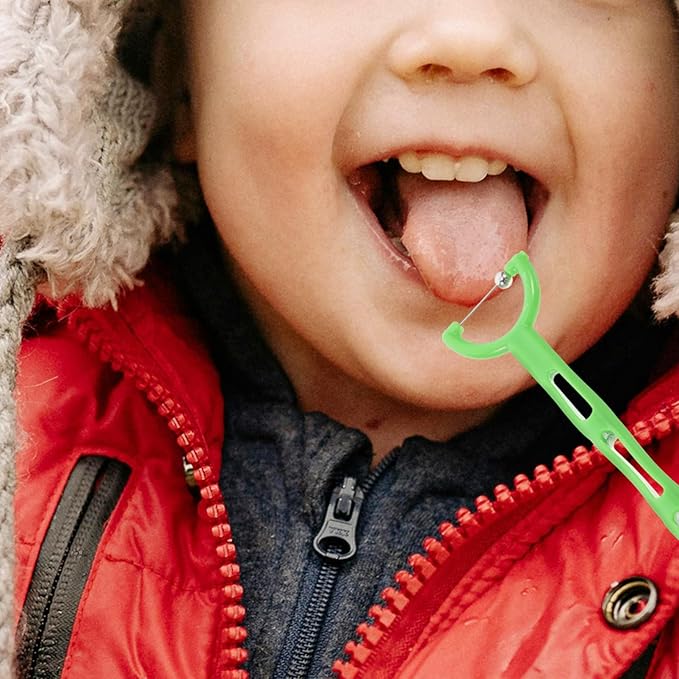 DOITOOL Oral Muscle Trainer: 4Pcs Tongue Thrust Corrector Tongue Exerciser, Kids Tongue Tip Lateralization Elevation Tools Tongue Muscle Exerciser for Kids Oral Motor