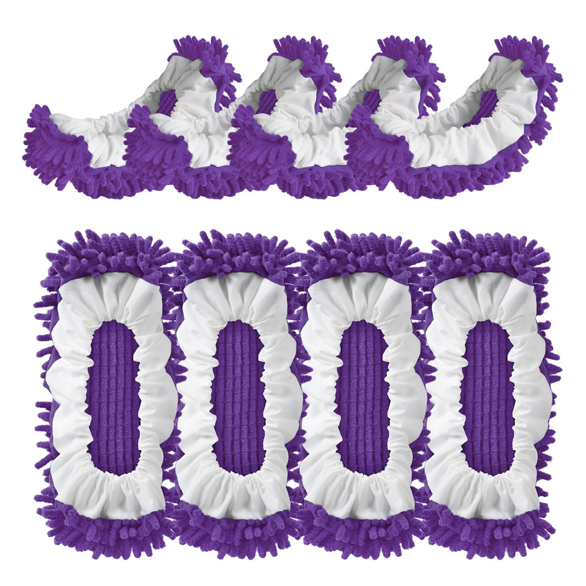 Mop Slippers Socks Floor Cleaning (5.2911 Ounce)
