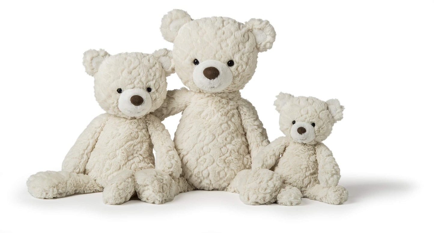 Mary Meyer Teddy Bear - Putty Collection Super Soft Stuffed Animal Plush Classic Toy Plushie , 11" Small, Cream
