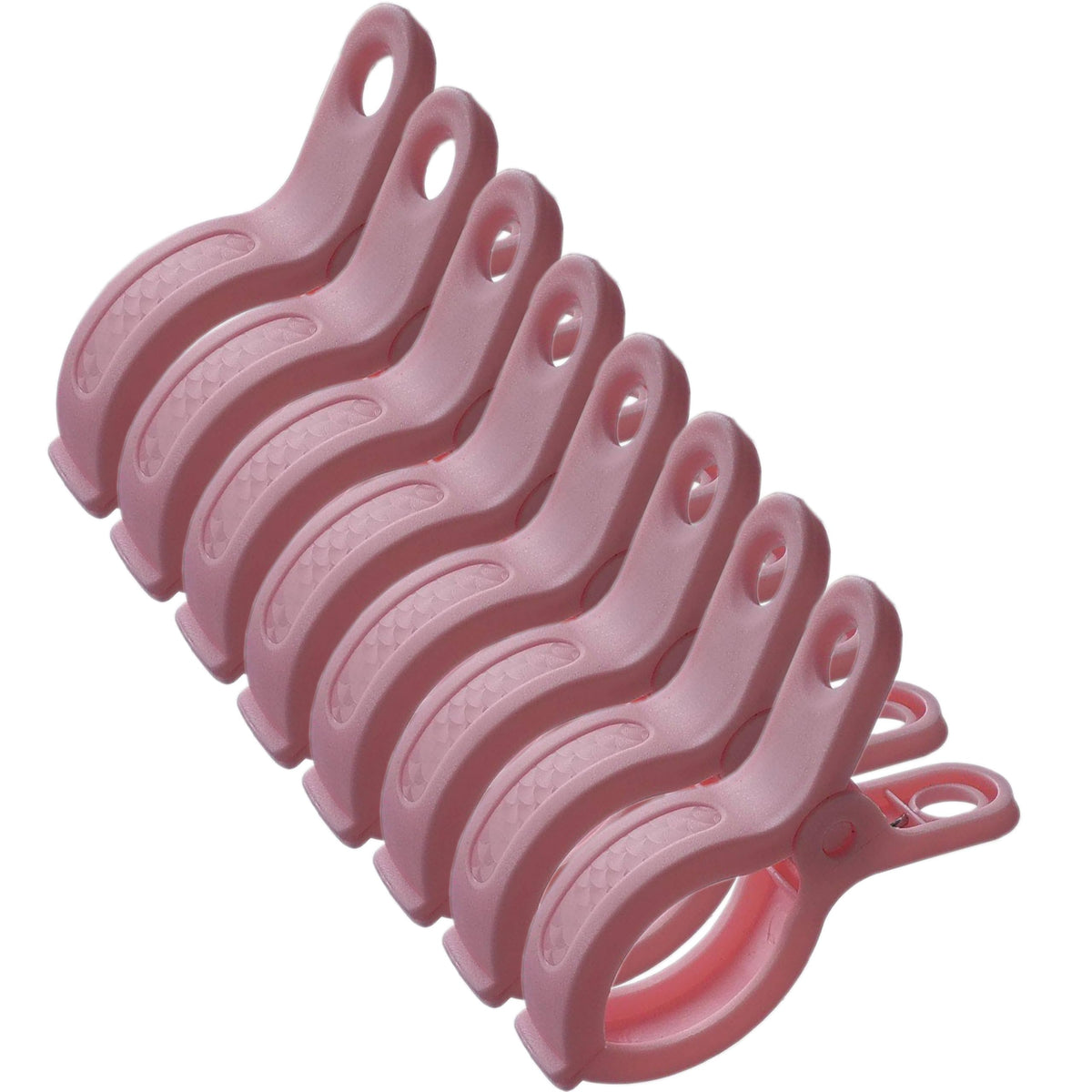 Plastic Clothes Pins Spring Clips Heavy Duty Laundry Clothespins Beach Towel Clips Clothes Pins Air (8 Count)