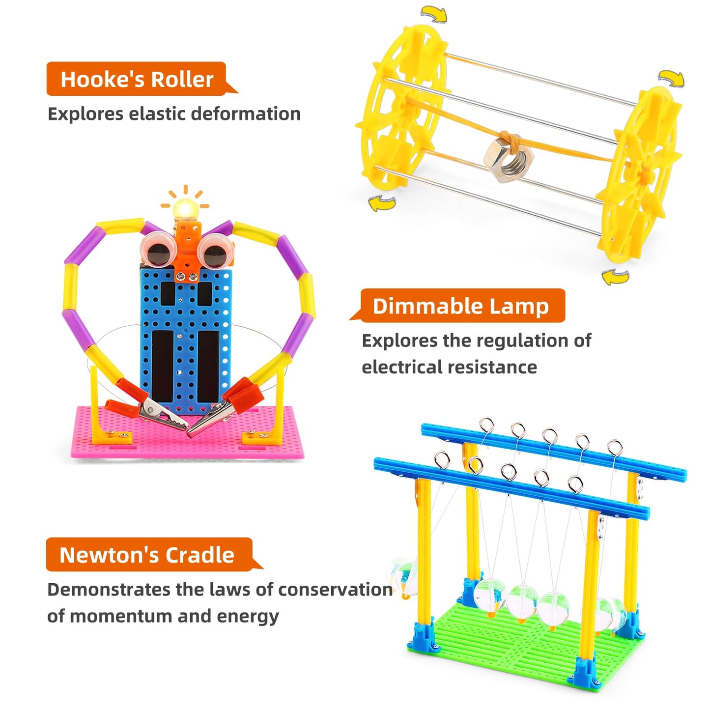 STEM Science Kits for Kids Age 8-12, Boys Activities Robot Building Kit 6-8 Girls Engineering Projects STEM Toys Learning Educational Science Game Experiment Gifts for 6 7 8 9 10 11 Year Old Activity