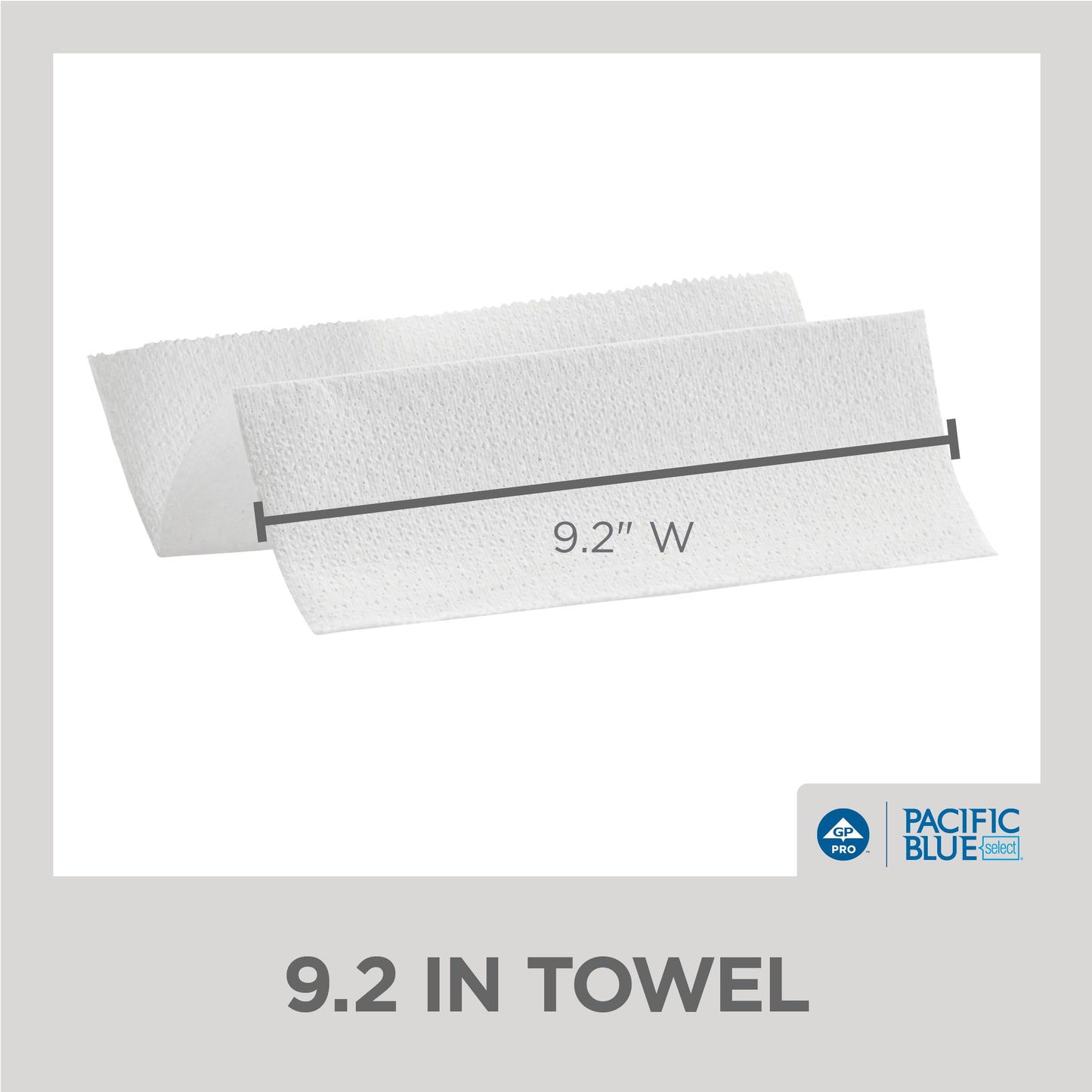 Pacific Blue Select Multifold Premium 2-Ply Paper Towels (Previously Branded Signature) by GP PRO (Georgia-Pacific), White, 21000, 125 Paper Towels Per Pack, 16 Packs Per Case