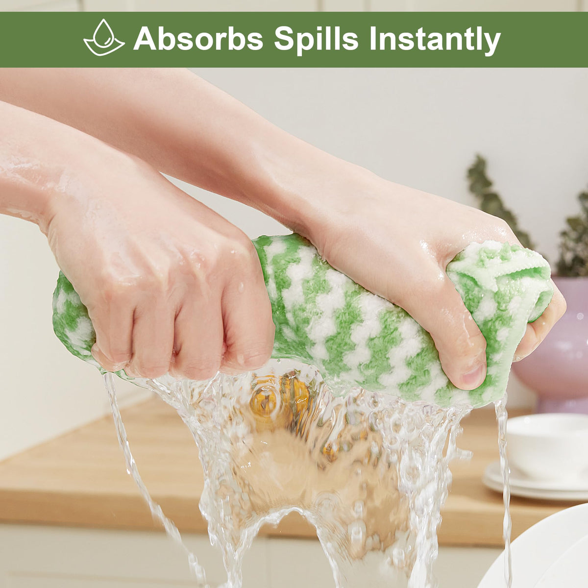 Microfiber Cleaning Cloth (8 Count)