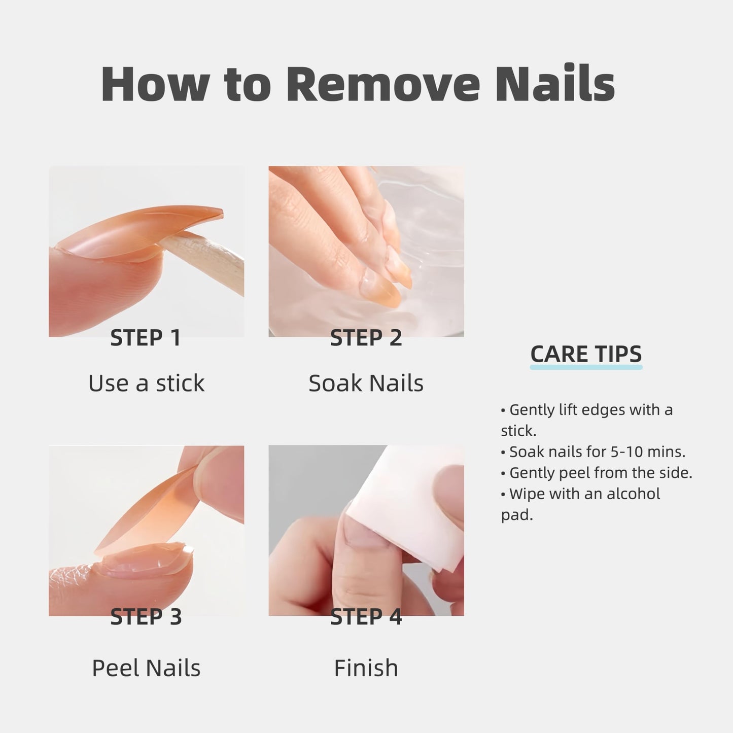 ORZOLATENT Press On Nails - 24PCS Nude Pink Matte Almond Shape, 12 Sizes, Reusable Gel DIY Manicure Kit with Glue, File & Stick - Long Lasting Light Beige False Nails