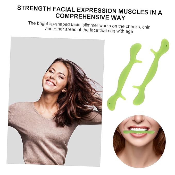 Silicone for Speech Practice Face and Mouth Tightener Trainer for Stuttering Effective Oral Exerciser for Pronunciation and Facial Muscle Toning