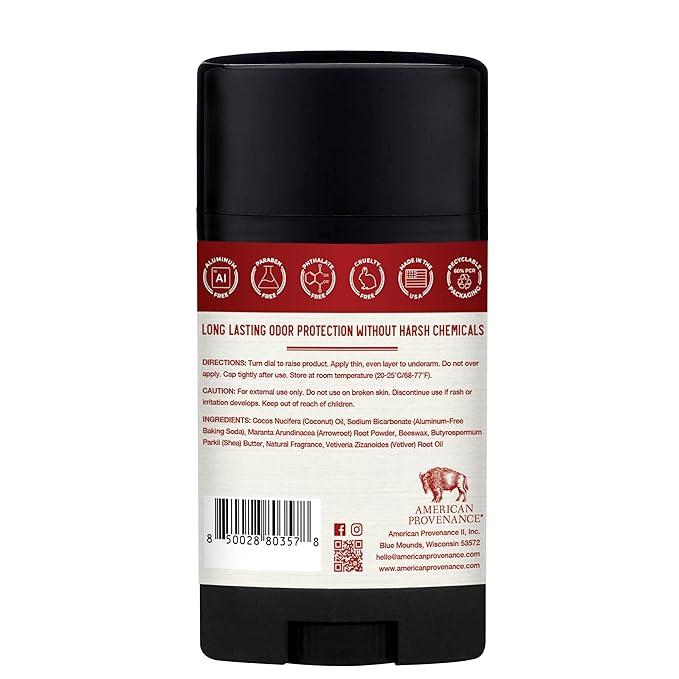 American Provenance Oud Wood & Spruce, Bourbon & Vetiver and Sandalwood & Bergamot Deodorant Bundle