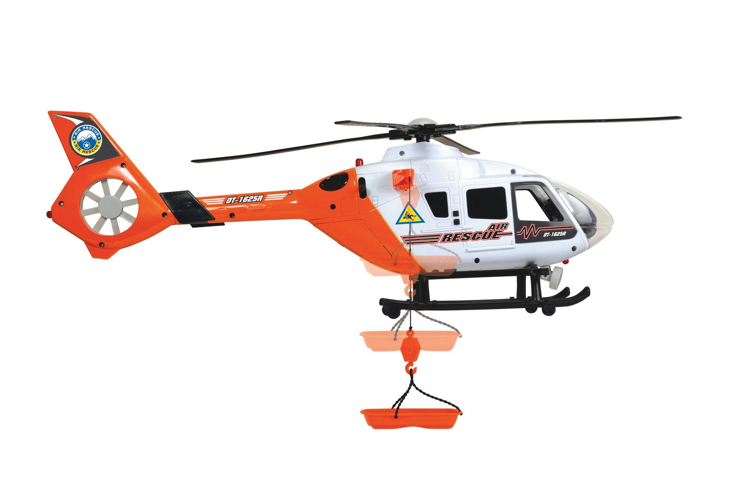DICKIE TOYS Light and Sound SOS Rescue Helicopter with Moving Rotor Blades, 25"