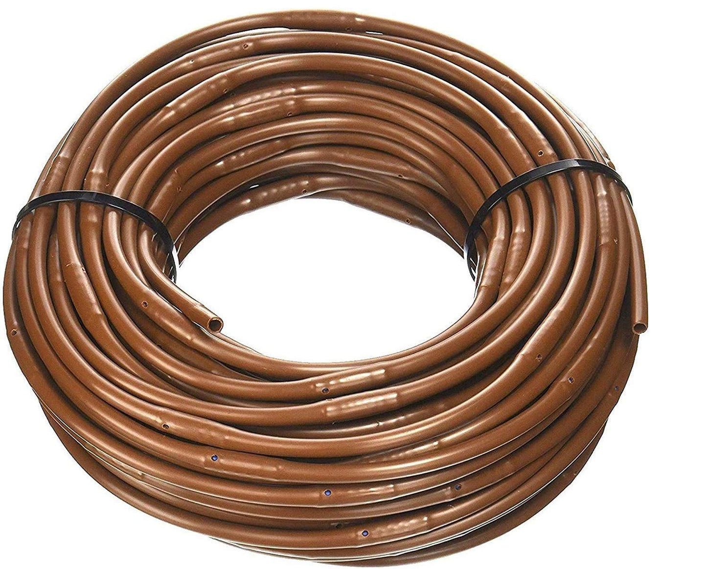 One Stop Outdoor USA Made - 1/4-Inch x Irrigation/Hydroponics Dripline with 6-Inch Emitter Spacing (Brown) (500' Foot Roll)